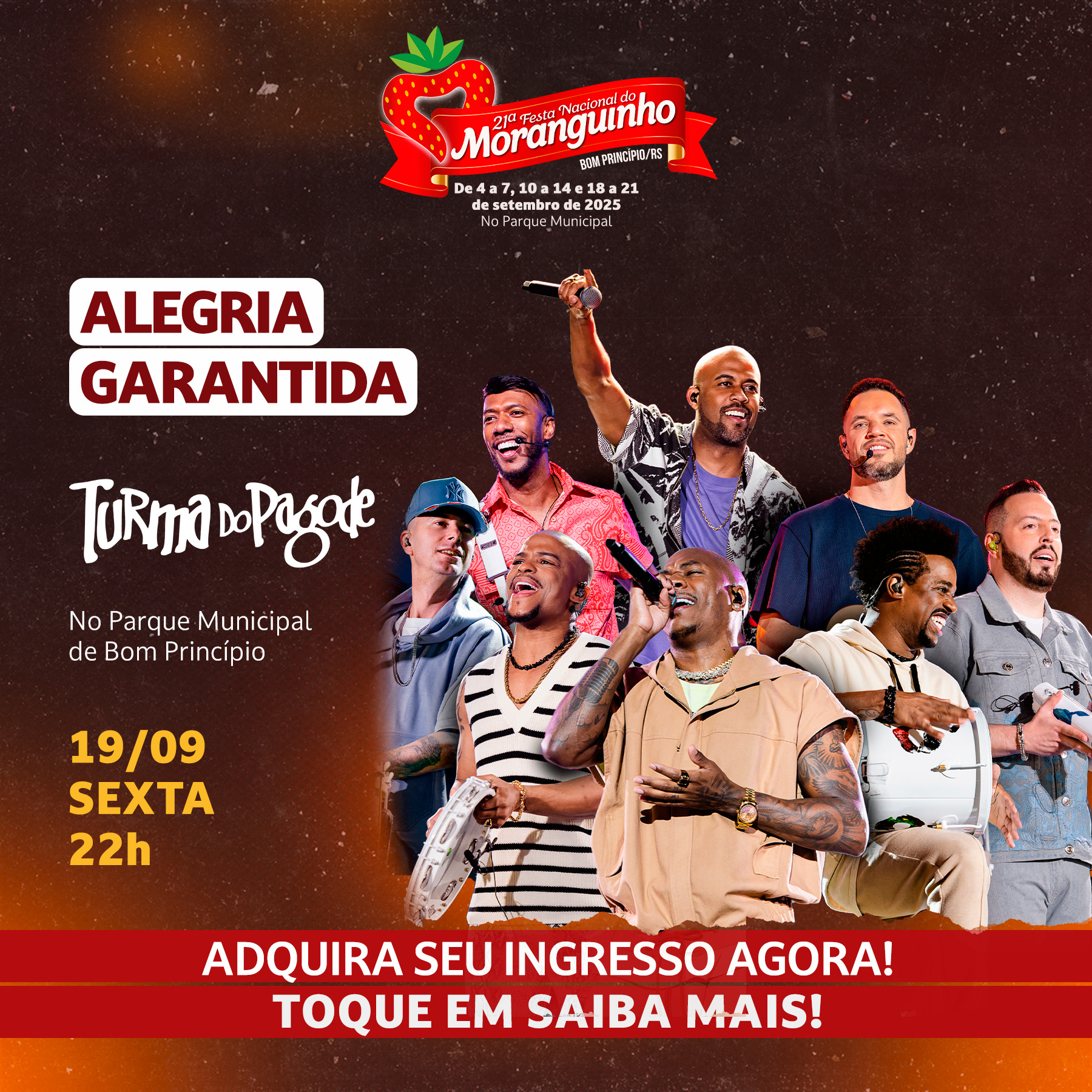 Festa Nacional do Moranguinho - Turma do Pagode